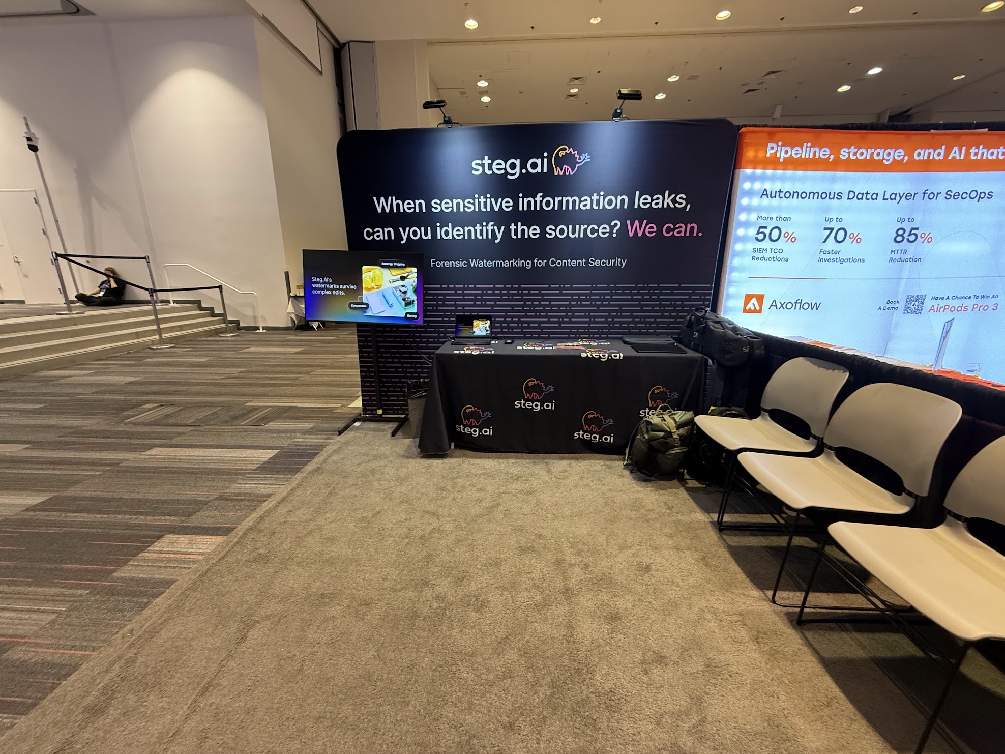 Steg.ai Scored 93/100 — RSAC 2026 Booth Case Study