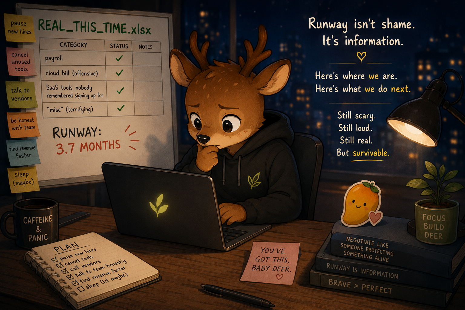 Baby Deer and the Burn Rate Panic